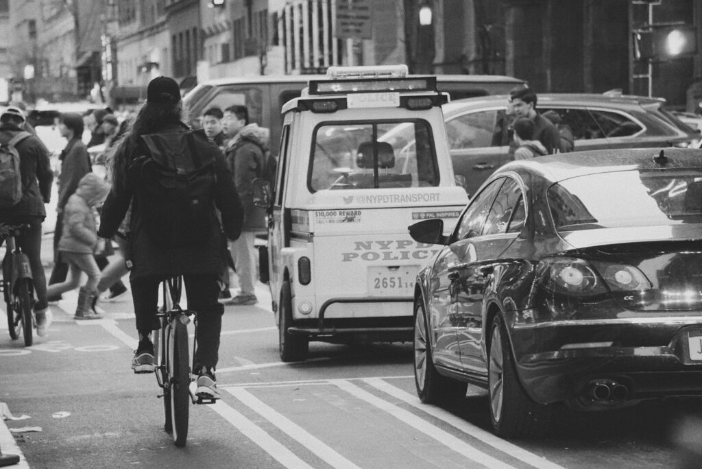 Biking in NYC
