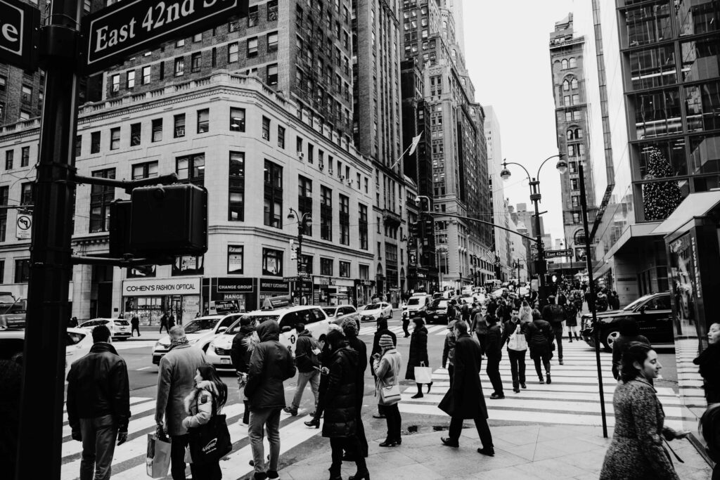 NYC Busy Aesthetic