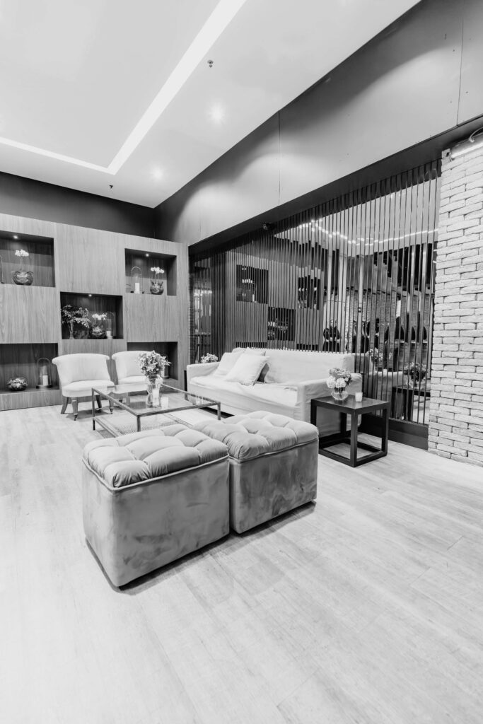 NYC Comfortable Modern Apartment Lobby