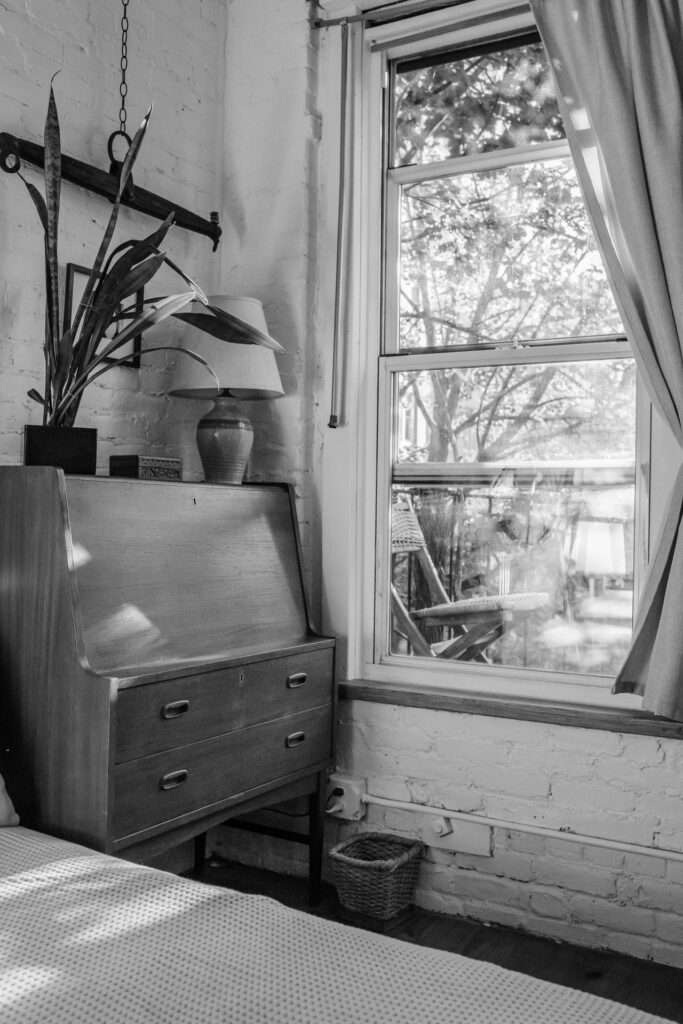 Apartment with oversized windows