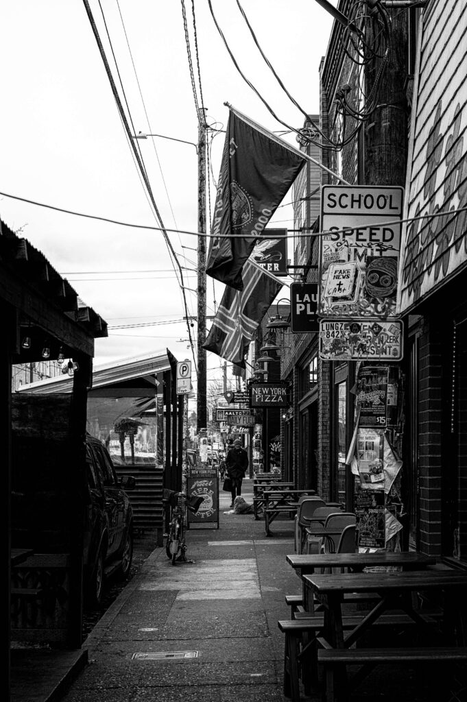 Cafe shops in Brooklyn Bed Stuy neighborhood